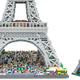 Illustration for article titled Its the Tiny Tourists That Make This Lego Eiffel Tower So Perfect